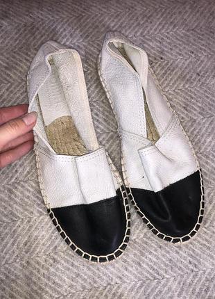 Sillias еспадрильї еспадріли мокасини натуральні шкіряні кожаные натуральные эспадрильи