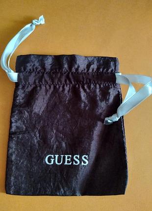 Чохол для окулярів guess коричневий 14,5×12см., на зав'язках.