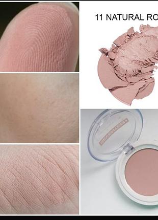 Seventeen natural matte blusher матовые румяна