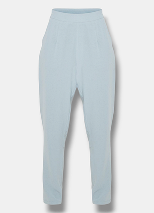 Широкие брюки плаццо грязно голубого цвета от prettylittlething