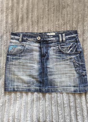 Юбка джинсовая