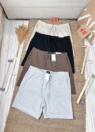 Спортивні чоловічі шорти у різних кольорах regular fit h&m