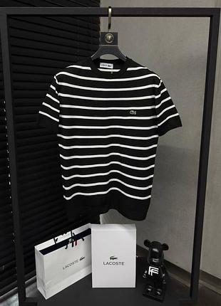 🔥горячая новинка 2025🔥  футболка трикотаж морячка lacoste😎