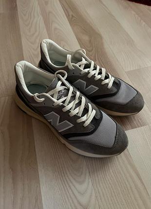 Кроссовки мужские (кожа)