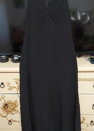 Louis feraud платье макси длиный шелк винтаж