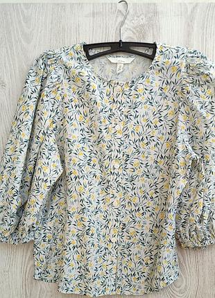 Льняная блуза от h&m