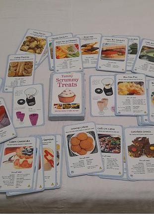 Набір карток, листівок з рецептами - yummy scrummy treats 2010 р.