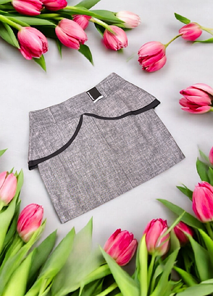 Брендовая юбка с оборкой atmosphere этикетка