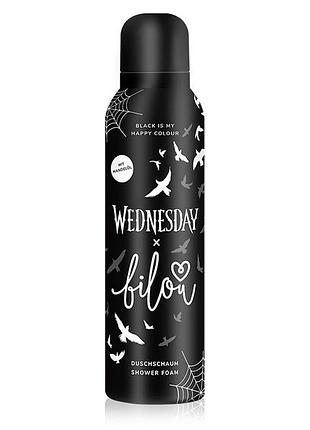 Пенка для душа «сандал и мандарин» bilou wednesday black is my happy colour shower foam, 200мл