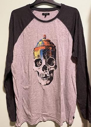 Чоловічий лонгслив з принтом animal, xl