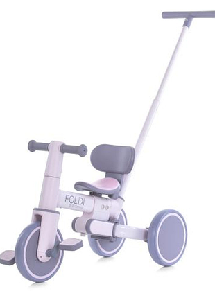 Детский трехколесный велосипед-трансформер 3 в 1 el camino me 1202 foldi lavender