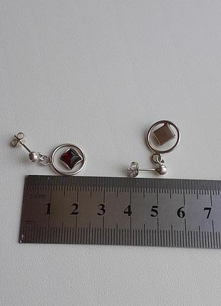 Серебряные серьги5 фото