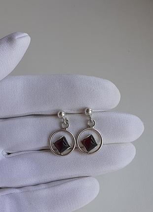 Серебряные серьги