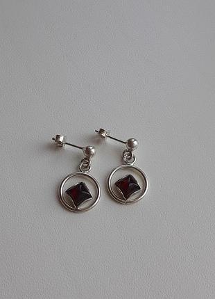 Серебряные серьги2 фото