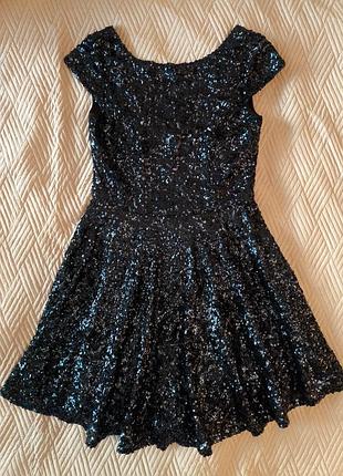 Платье из пайеток, разм.м