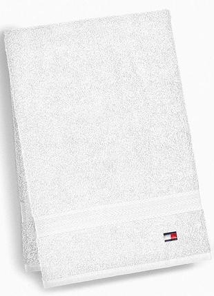 Tommy hilfiger банное полотенце modern american white