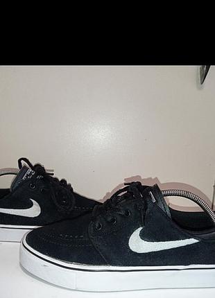 Брендові шкіряні супер легкі кросівки nike stefan janoski.