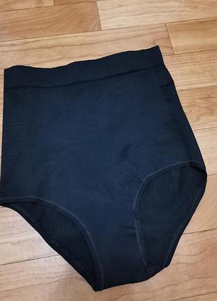 Утягивающие трусы черного цвета xs-s