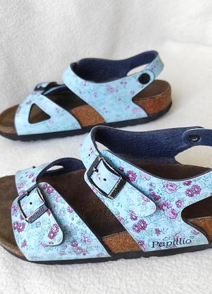 Босоножки сандалии на девочку birkenstock р.32 стелька 20,5 см