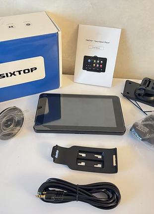 Мультимедійний монітор sixtop з carplay /android auto/bluetooth/wi-fi