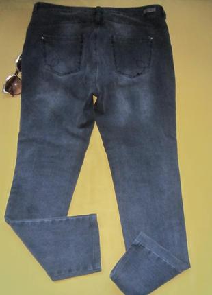 Стрейчевые джинсы,цвет графит,oltre,италия,отличное состояние5 фото
