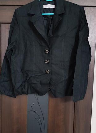 Льняной пиджак mariella burani