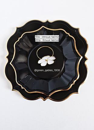 Набор одноразовой черной посуды.черные тарелки.набор черновой одноразовой посуды.черные 
 тарелки