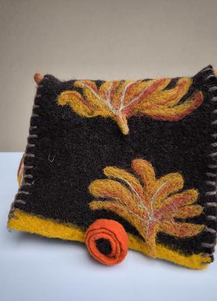 Сумка вяляна з вовни