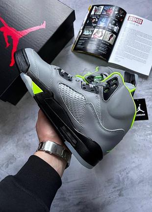 ✨ jordan 5 retro green bean grey  🔘2 фото