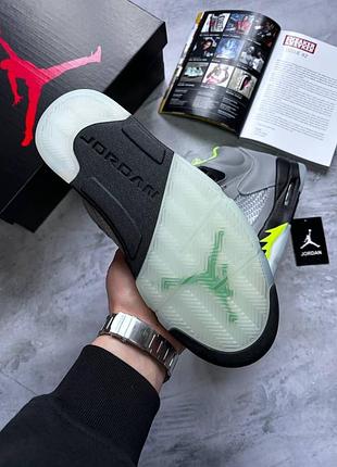 ✨ jordan 5 retro green bean grey  🔘7 фото