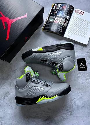 ✨ jordan 5 retro green bean grey  🔘9 фото