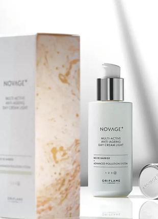 Легкий мультиактивний денний крем novage+
