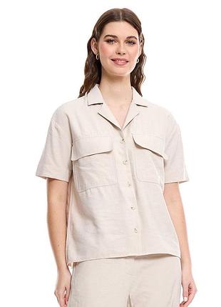 Сорочка рубашка з коротким рукавом mango