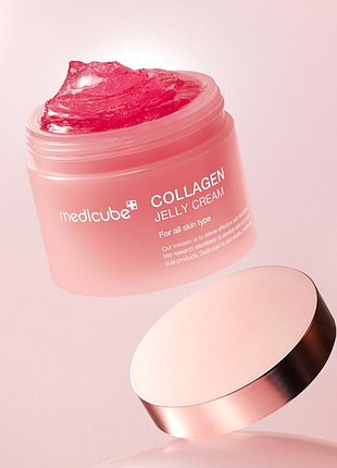 Mini medicube collagen jelly cream – увлажняющий гель-желе с коллагеном 50ml