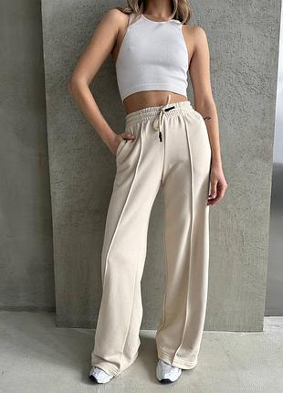 Штани жіночі палацо якісна тринитка пеньє,розмір від s до 2хl