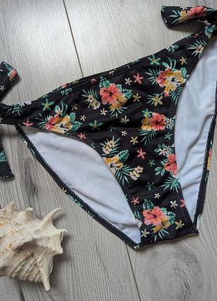 Низ купальника, женские плавки в цветочек, купальные плавки3 фото