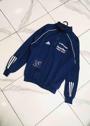 Оригинальная кофта зипка от adidas vintage collection y2k fc hagglingen
