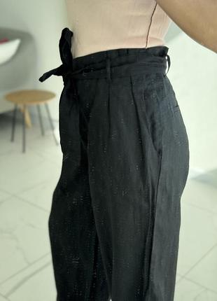 Лляні штани mango розмір m/l 4