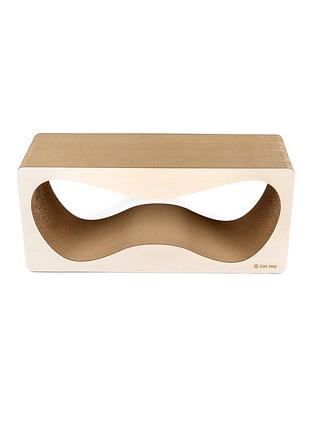Кігтеточка велика cat joy гранж беж дхвхш 84х37х29 см