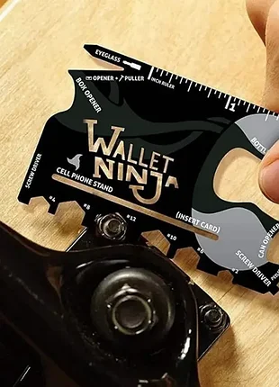 Ніж ключ wallet ninja 18в1 7