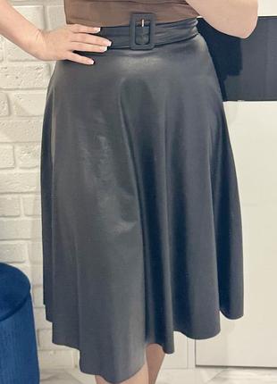 Спідниця юбка shein з еко-шкіри