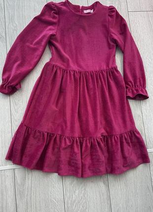 Сукня мілкий вельвет