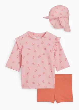 Купальний костюм 6-9, 9-12, 12-18 м