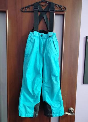 Полукомбинезон утепленный, теплые брюки