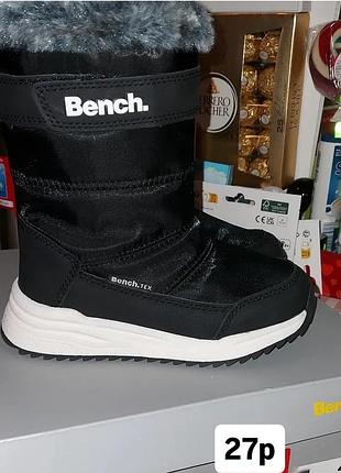 Новые зима зимние сапоги bench для девочки 27р