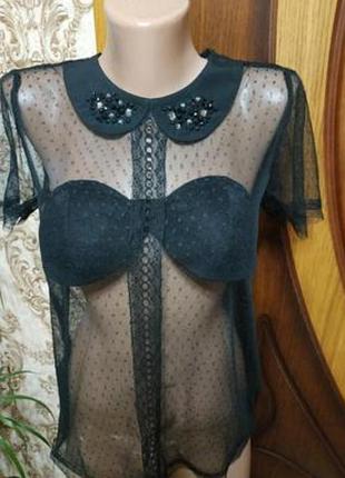 Блуза футболка сеточка