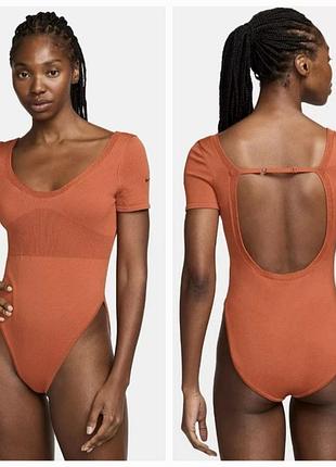 Женский комбидресс боди nike sportswear chill knit.  новое, оригинал!