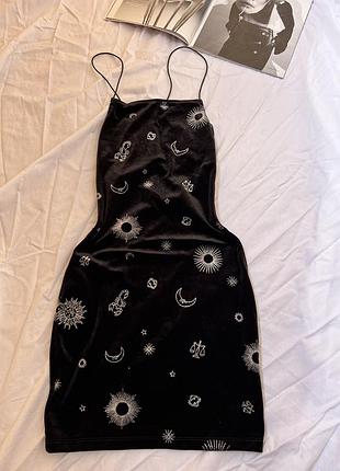 Сукня h&m з місяцями і зірки