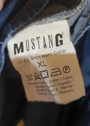 Джинсова сорочка мустанг 7
