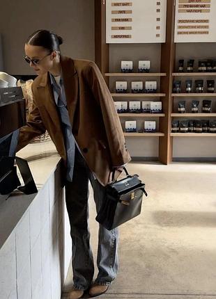 Блейзер зі штучної замші з чоловічого плеча